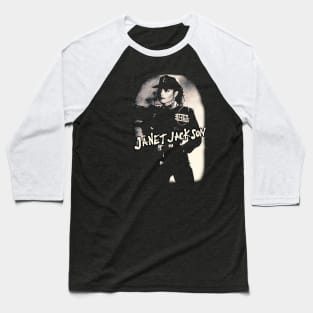 Janet Jackson Vintage Tour Concert Baseball T-Shirt